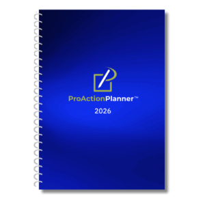 2026 ProAction Planner Classic Blue