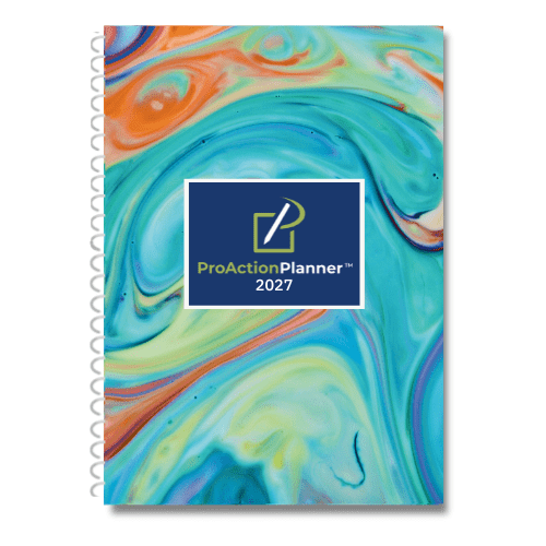 💥PRE-ORDER💥 2027 ProAction Planner (Tropical Swirl)