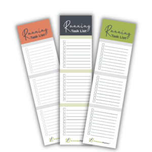 Running Task List Page Marker (12 ct, 3 color)