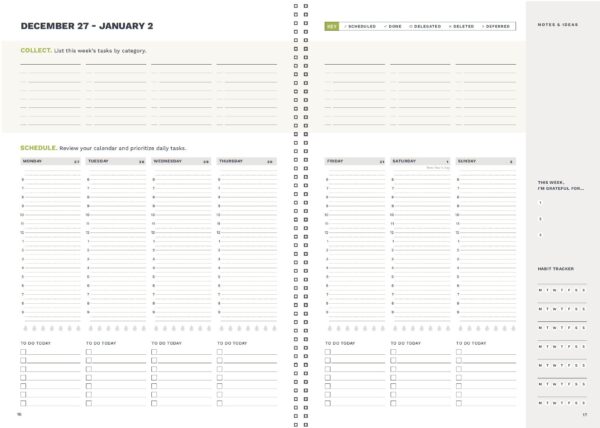 2025 ProAction Planner (Soft Rainbow) - Image 5