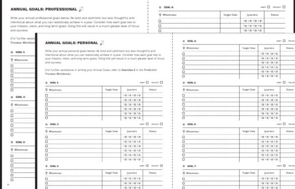 UNDATED ProAction Planner (8.5x11, Unbound) - Image 4