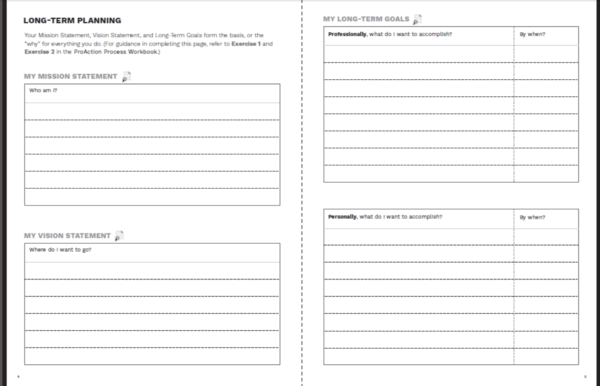 UNDATED ProAction Planner (8.5x11, Unbound) - Image 3